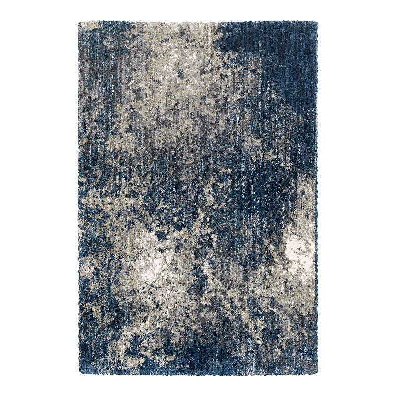 StyleHaven Ashytn Abstract Galaxy Shag Area Rug