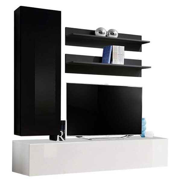 Fly H1 30TV Wall Mounted Floating Modern Entertainment Center