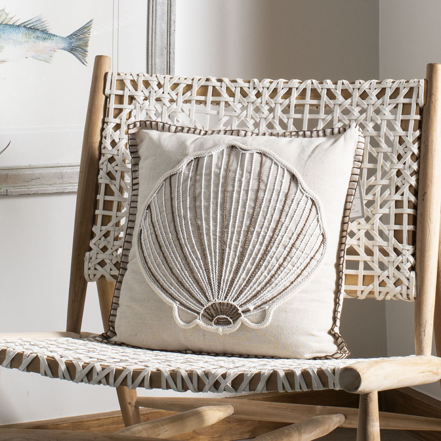 Safavieh a Seashell Throw Pillow