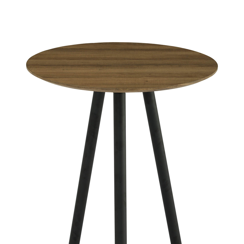 TAIJO Bar Table 60cm - Walnut & Black