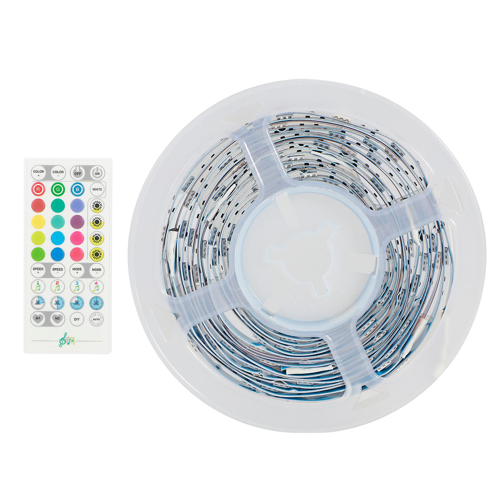 3Meter USB 54LED Strip Lights Smart WiFi Sound Control Light Strip for Home TV Kitchen DIY Decoration