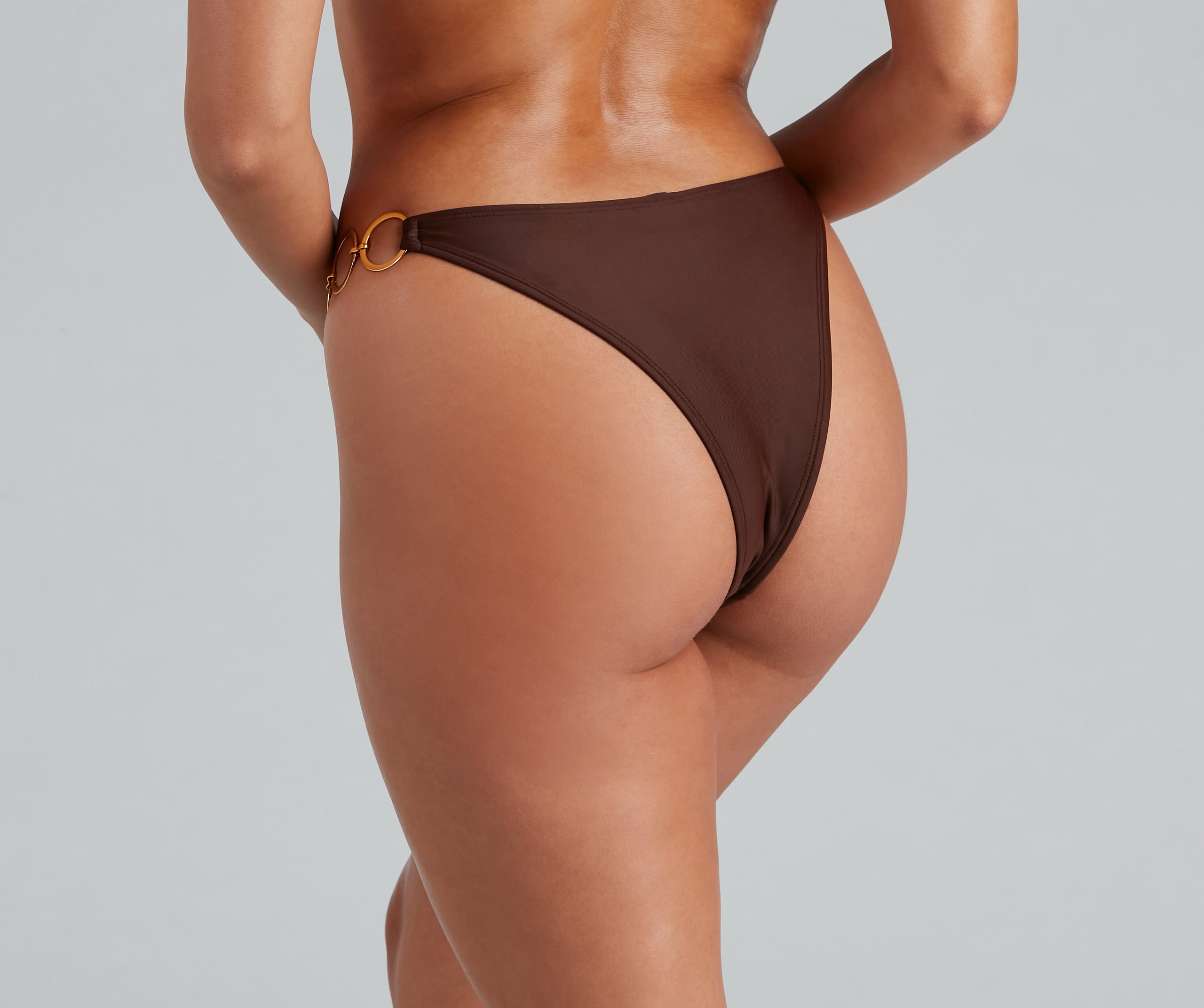 Chic Babe Low-Rise Swim Bottoms