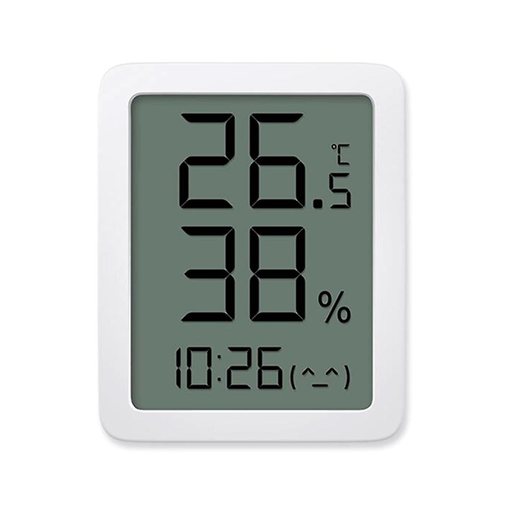 Miaomiaoce Thermometer Hygrometer 3.5inch Lcd Screen Digital Display Time Display 24h Temperature Humidity Indoor Sensor Celsius Fahrenheit Free Switc