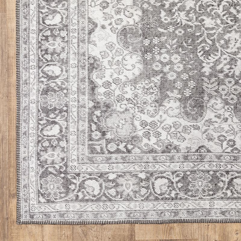 StyleHaven Season Vintage Faded Medallion Area Rug