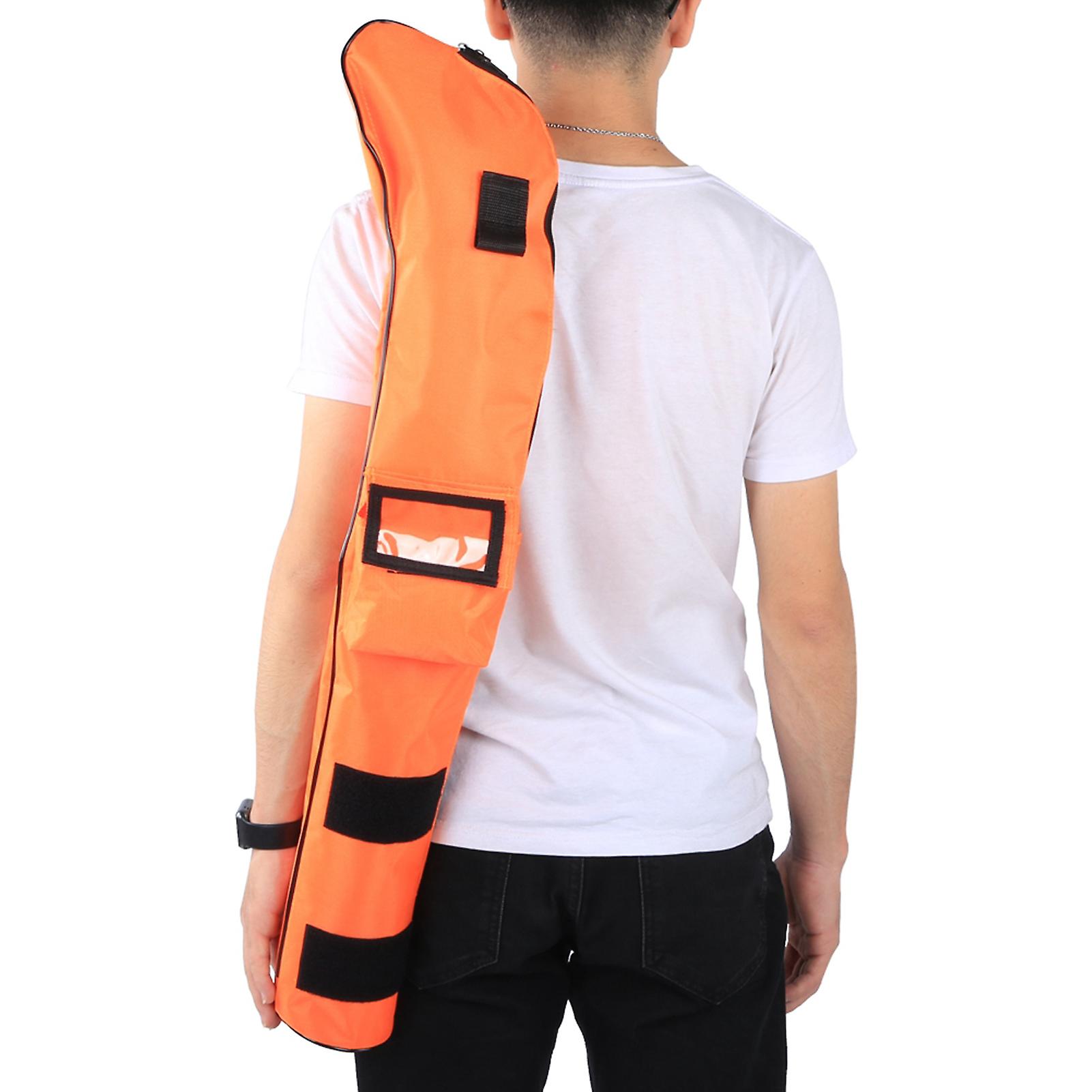 Nylon Portable Waterproof Children Soft Foldable Golf Club Bag For Outdoor Practice Trainingorange