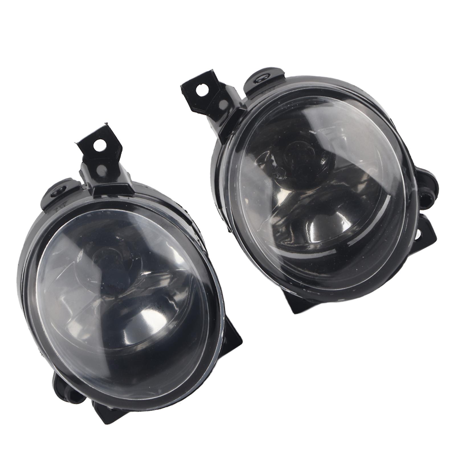 1 Pair Car Front Bumper Foglight Fog Light Driving Lamp For  Jetta Golf Mk5 Tiguan Caddy