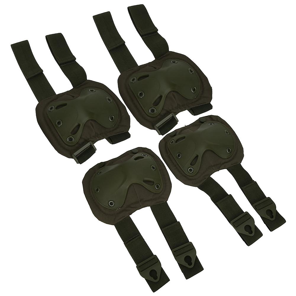 4 Pcs Outdoor Protection Kneepad Elbow Support Cycling Sports Leg Protect Equipment