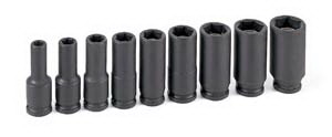 Grey Pneumatic GY1209DG 3/8 Drive 9 Piece Deep SA...