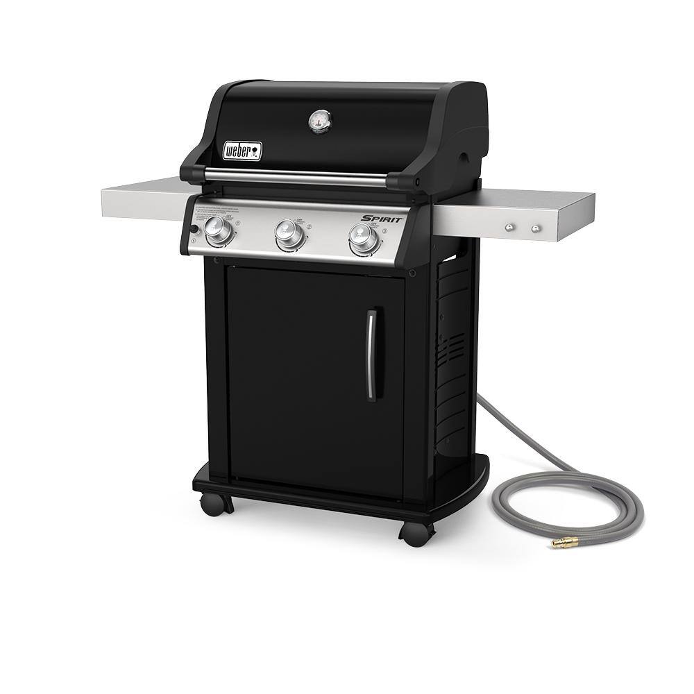 Weber 47512001 Spirit E-315 3-Burner Natural Gas Grill in Black