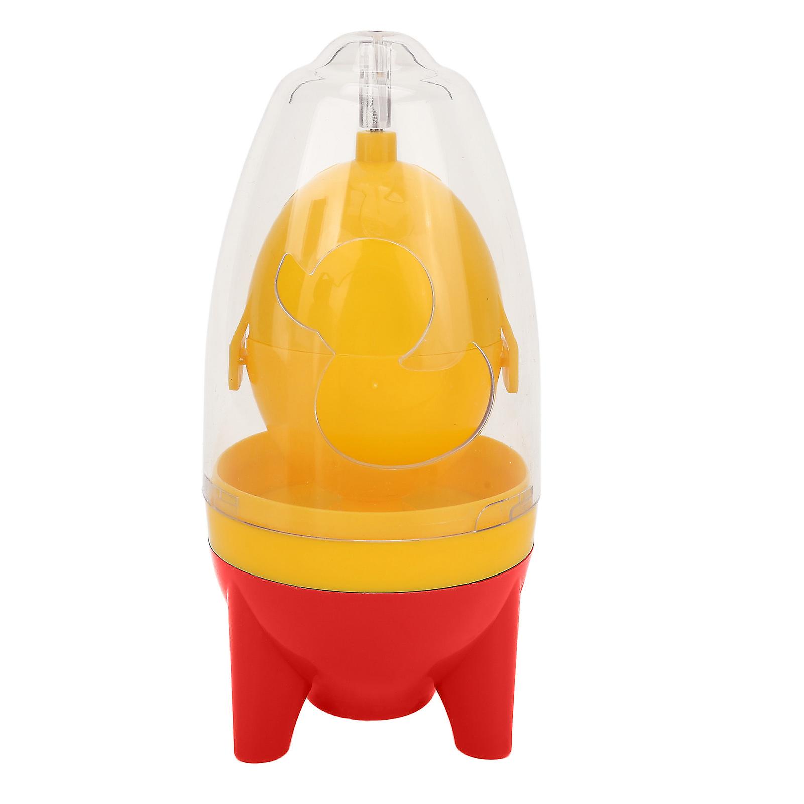 Egg Spinner Fun Shape High Torsion Rotation Homogeneous Hand Powered Portable Golden Egg Maker Red