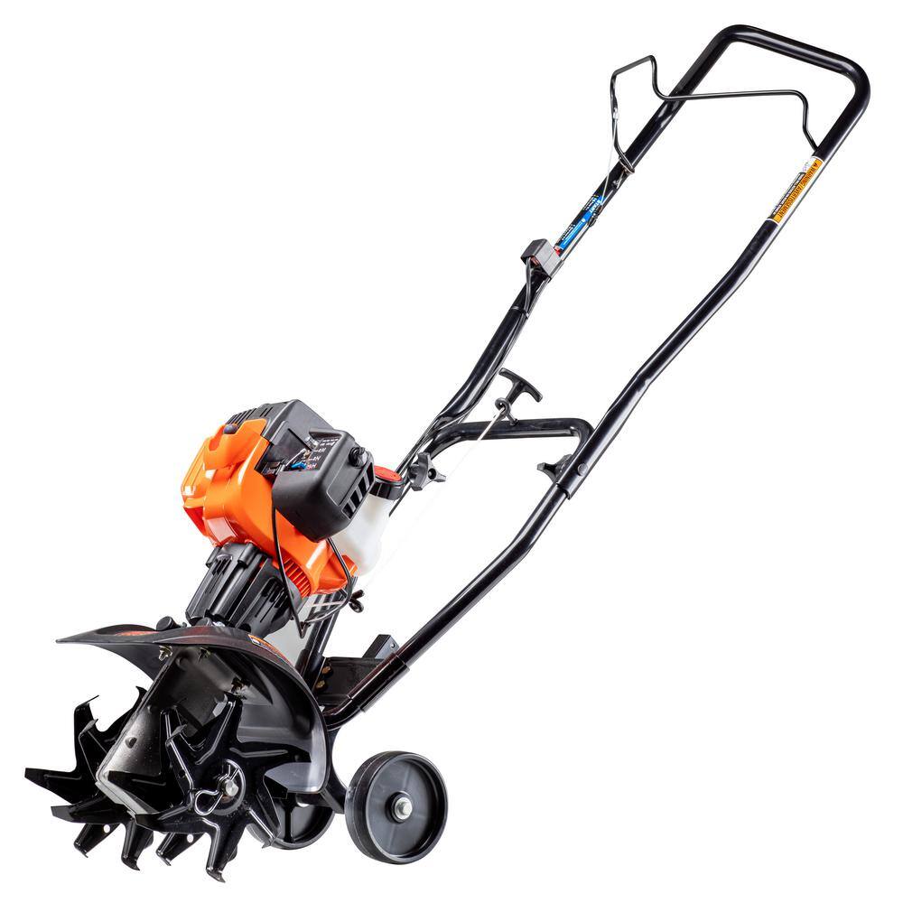 BLACK+DECKER 9 in. W 25 cc 2-Cycle Gas Forward Rotating Garden Cultivator BXGCU225