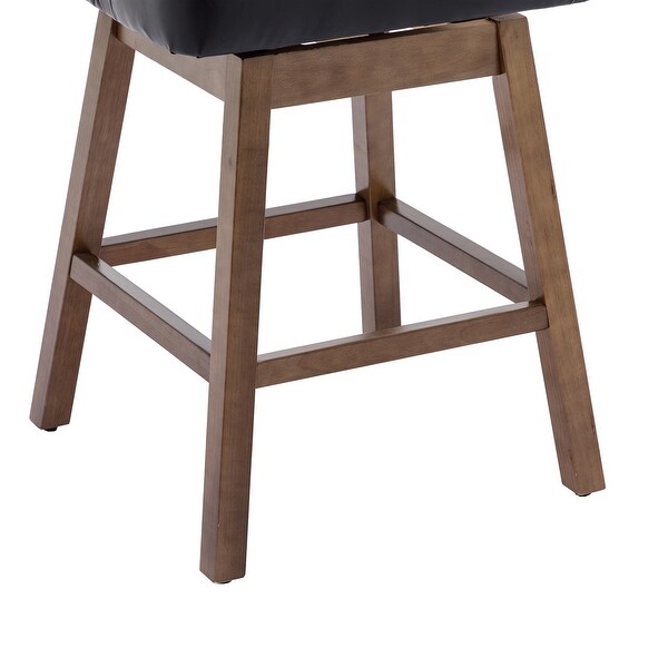 Bar Stools Set of 2 Counter Height Chairs