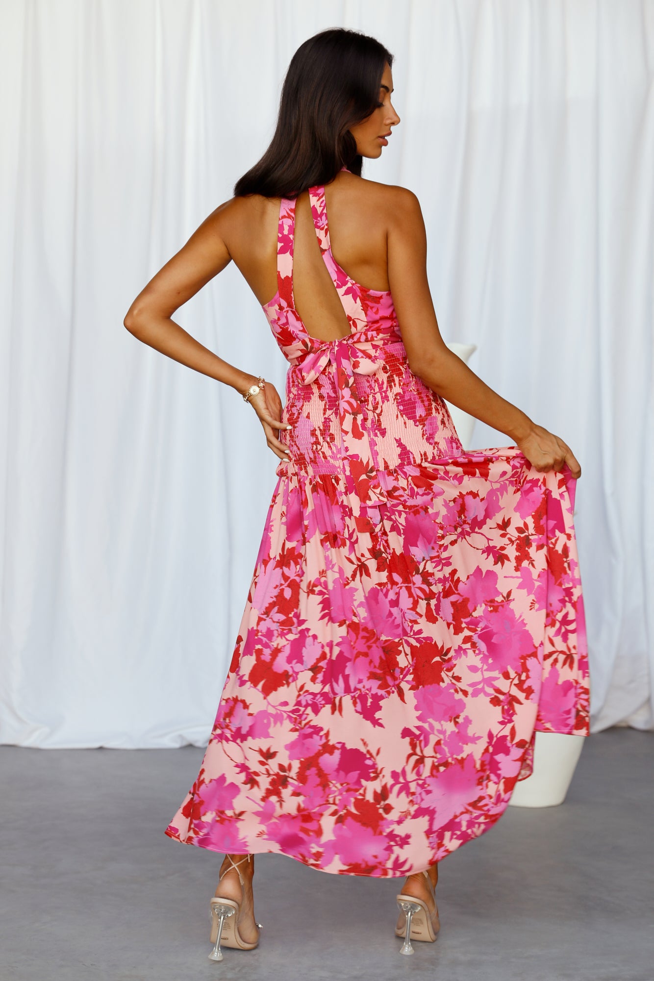 Listen Closely Maxi Dress Pink