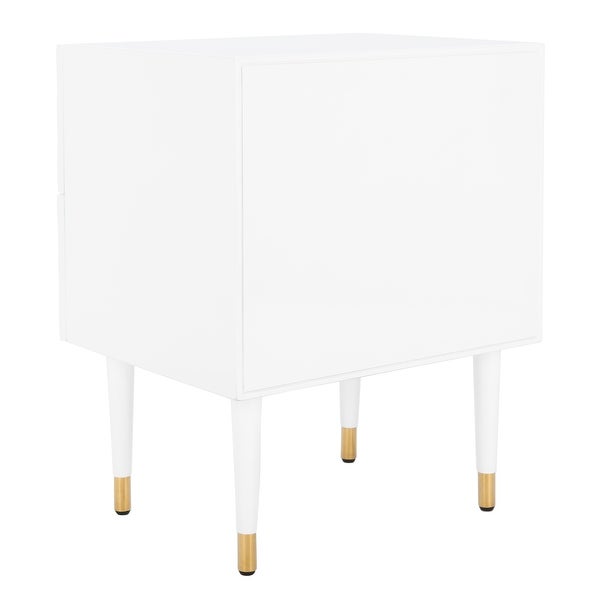 SAFAVIEH Couture Neptune 2 Drawer Side Table - 21.3