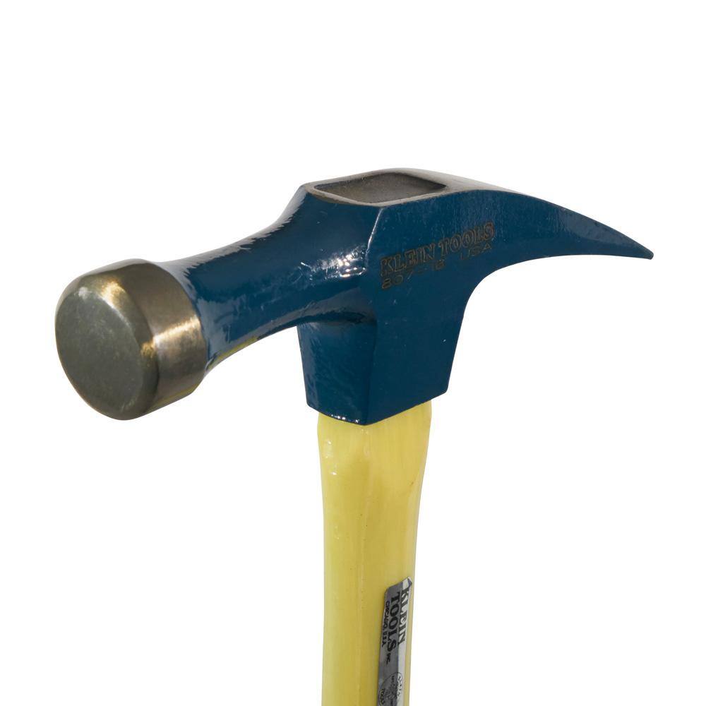 Klein Tools 18 oz. Electrician's Straight-Claw Hammer 807-18