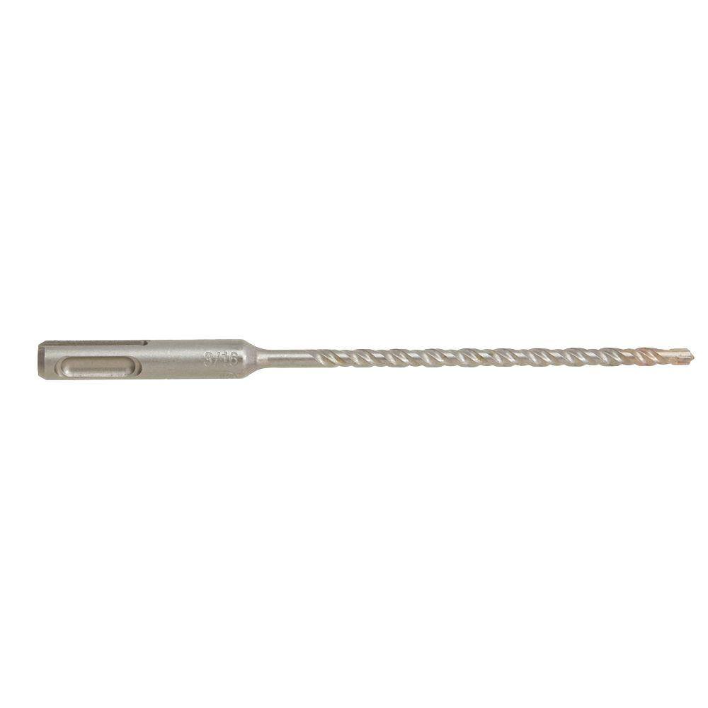 Bosch Bulldog 316 in. x 6 in. SDS-Plus Carbide Rotary Hammer Drill Bit for Concrete (25-Pack) HC2011B25