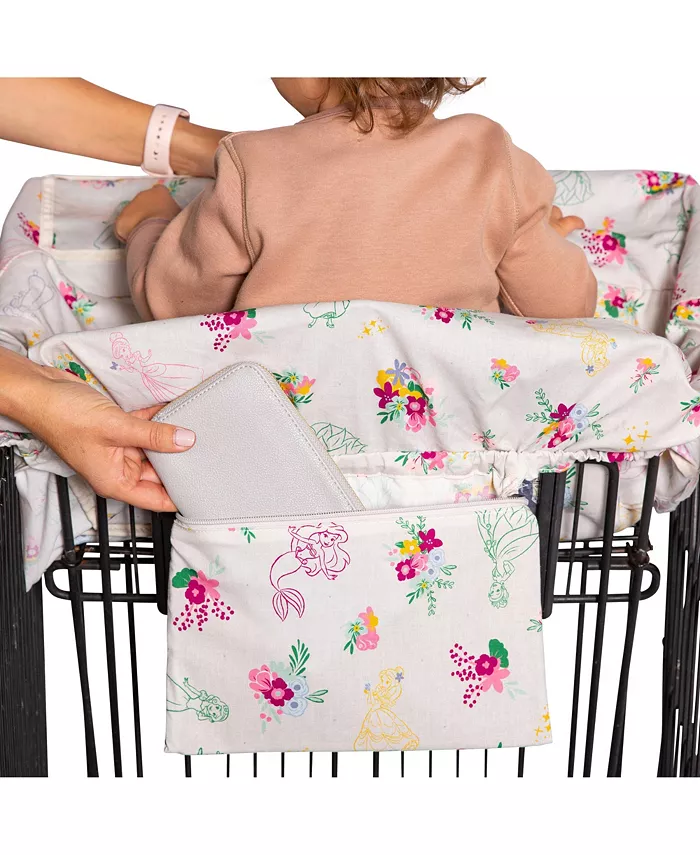 J L childress Baby Girls Disney Princess Shopping Cart High Chair Cover