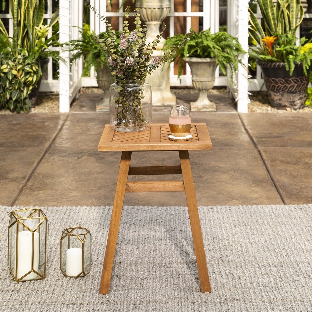 Wooden Outdoor Patio Coffee Table   Modern Furniture