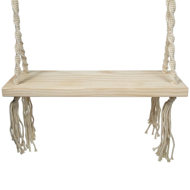 Natural Rope Wooden Swing Chair