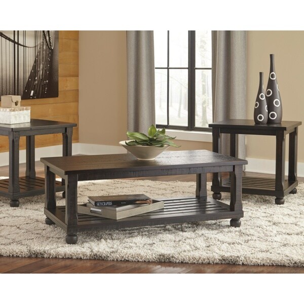 Mallacar Contemporary 3-Piece Table Set