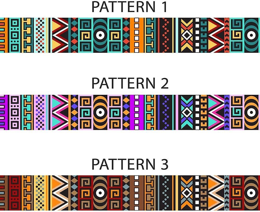 CollarDirect Tribal Pattern Aztec Design Nylon Dog Collar