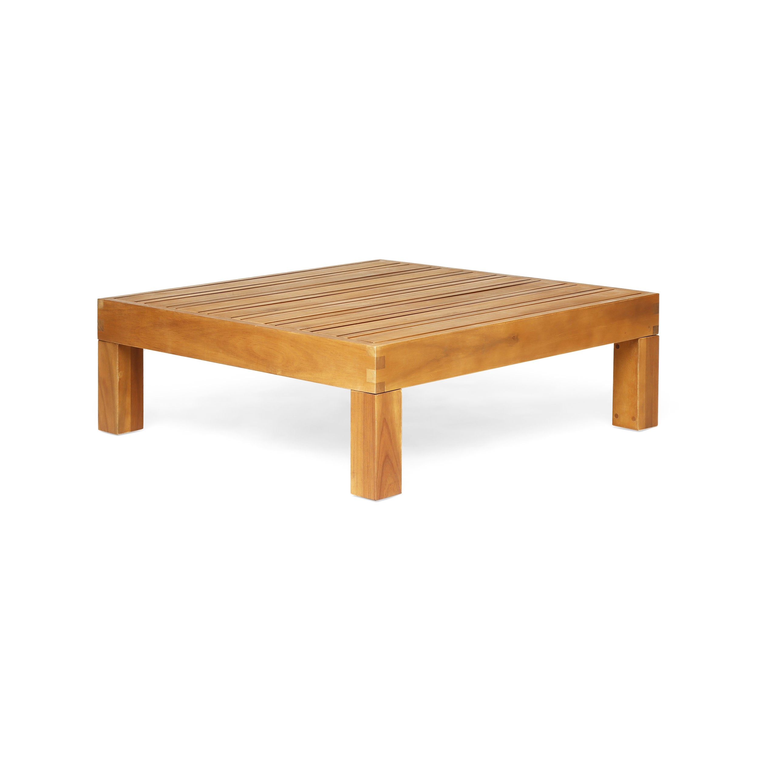 Cascada Outdoor Acacia Wood Coffee Table