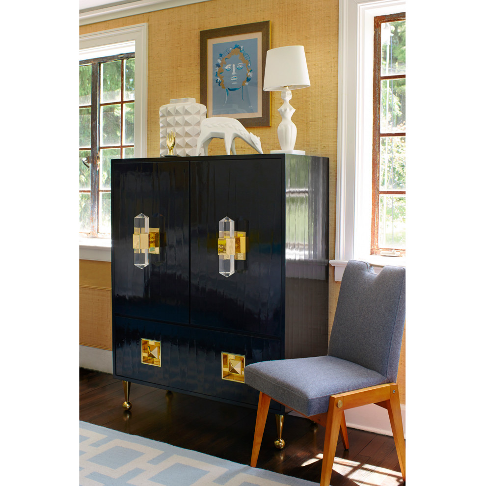 Crawford Cabinet   Midcentury   Accent Chests And Cabinets   by Jonathan Adler  Houzz