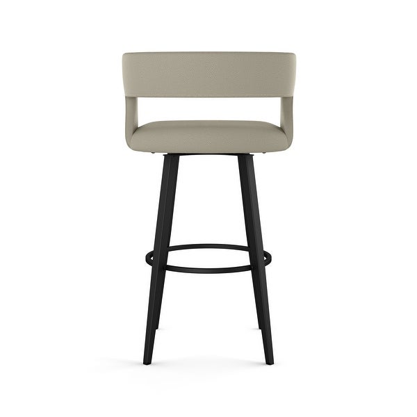 Amisco Marvin Swivel Counter and Bar Stool