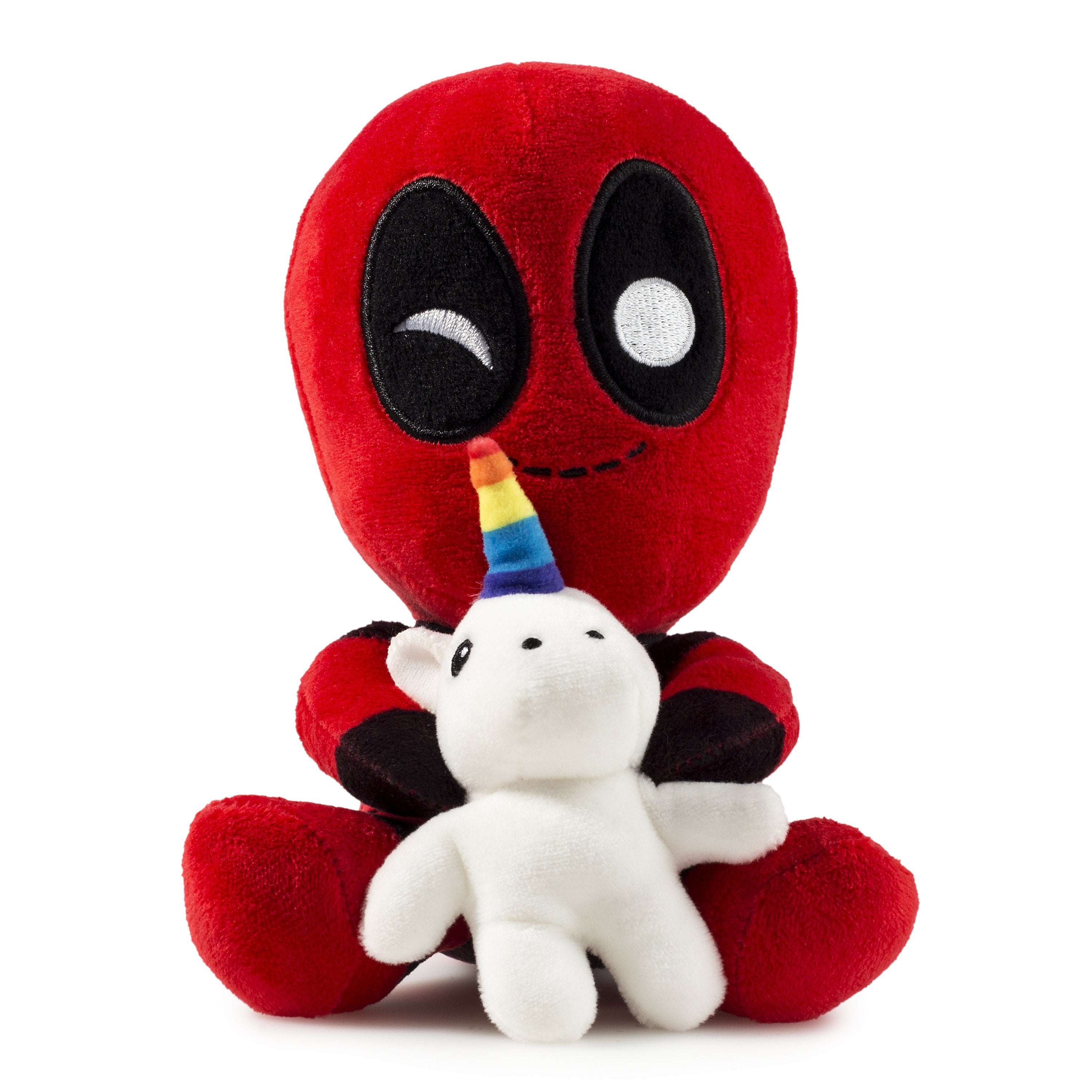 Marvel Deadpool Riding a Unicorn Plush by Kidrobot