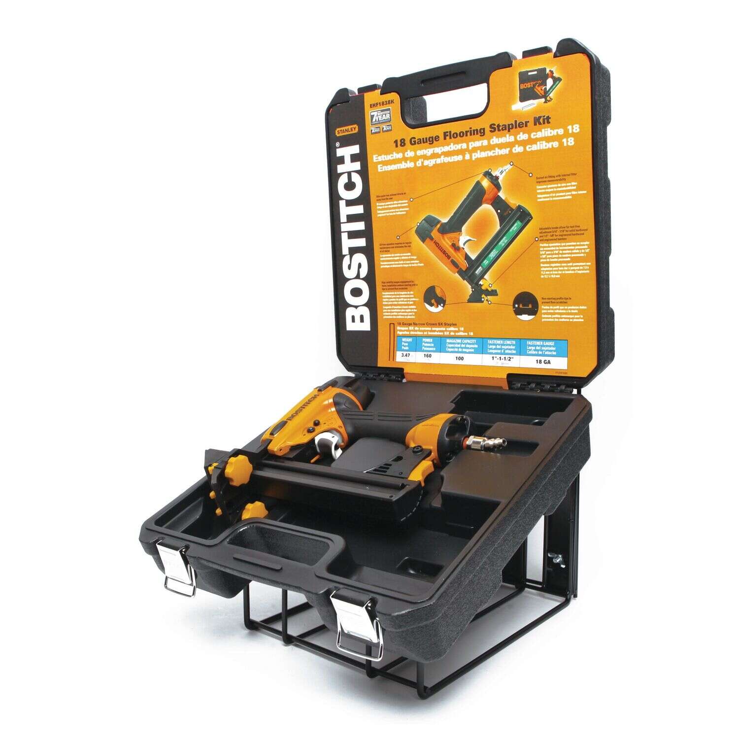 Bostitch 18 Ga. Flooring Stapler Kit