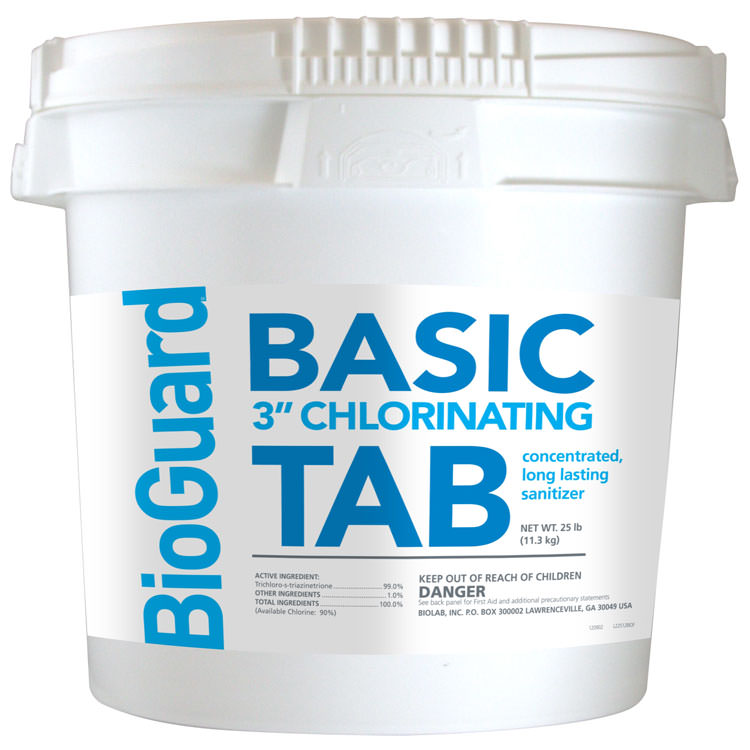 BioGuard Basic 3" Chlorinating Tablets - 25 lb