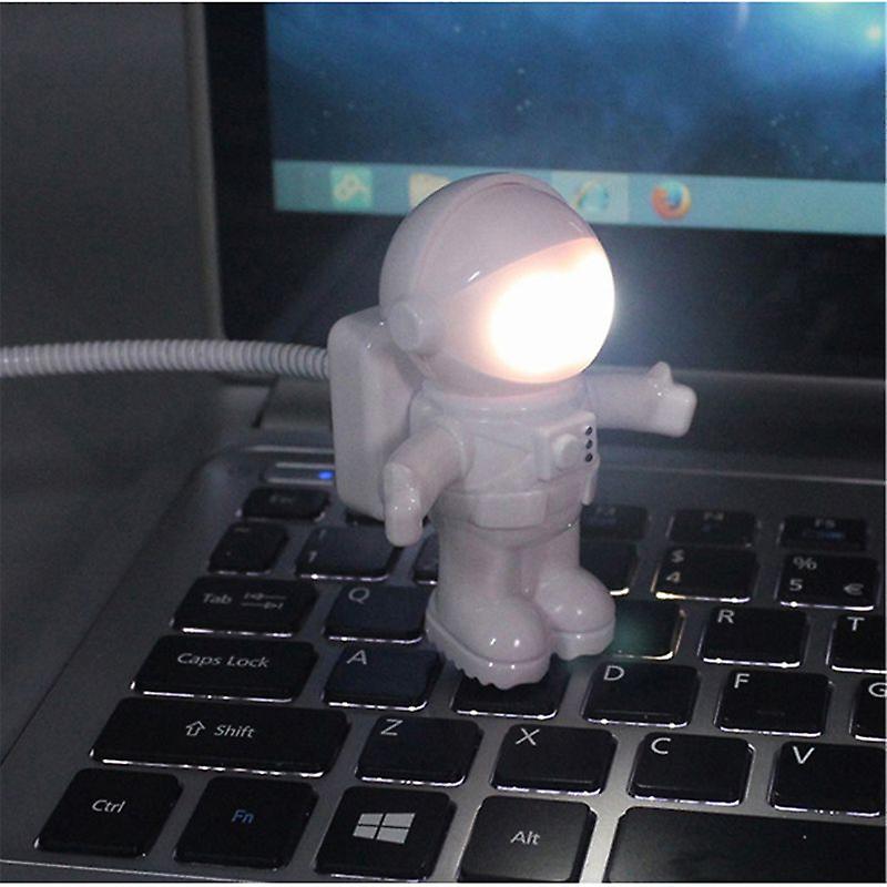 Creative Spaceman Astronaut Led Flexible Usb Light Night Light For Kids Toy Laptop Pc Notebook Toys For Children For Sleep Well