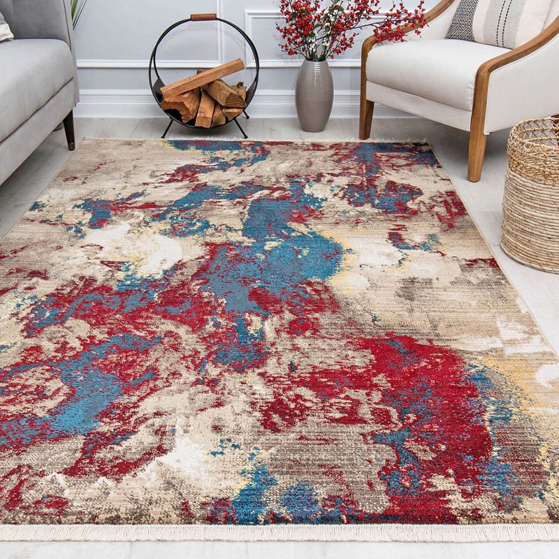 Rugs America Amari Vintage Abstract Rug