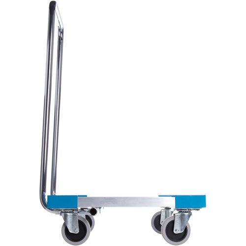 Carlisle C2222A14 E-Z Glide Open Aluminum Dolly With Handle 20.63