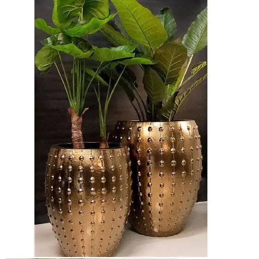 New Theme Metal Flower Planter Custom Design Indoor   Outdoor Decor Floor Decor Planter Living Room Design Flower Pots