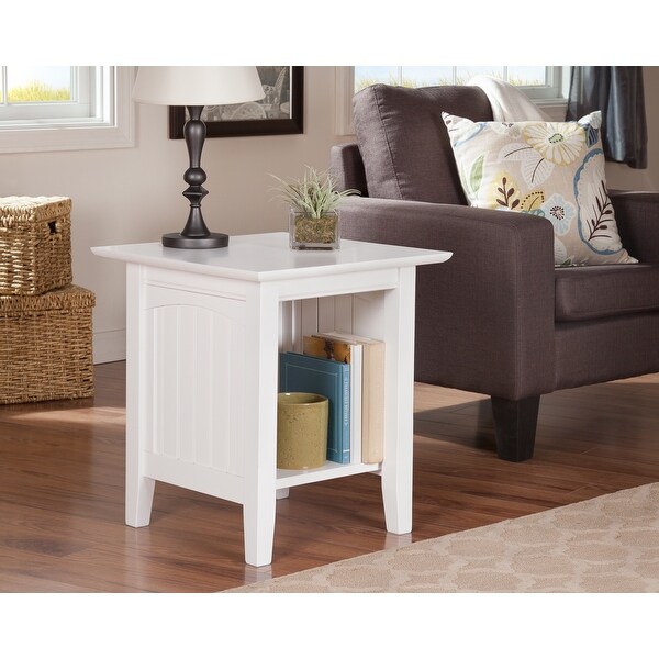 Nantucket Solid Wood End Table Set of 2