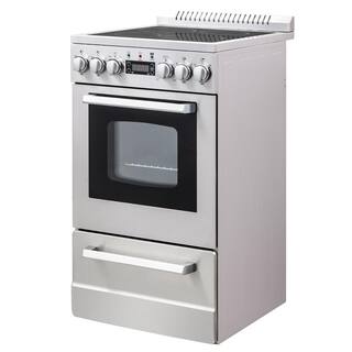 Avanti Elite Series 20 in. Electric Range Oven in Stainless Steel DER20P3S