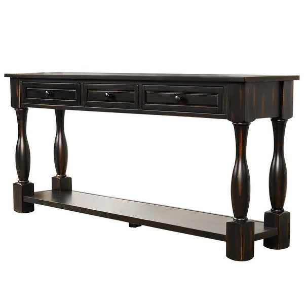 Classic Solid Wood Console Table 64