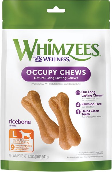 WHIMZEES Rice Large Bones Dental Dog Treats