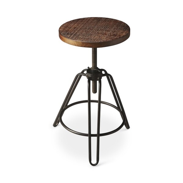 Butler Trenton Iron Revolving Bar Stool