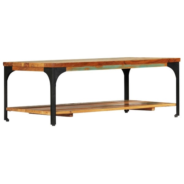 vidaXL Coffee Table with Shelf 39.4