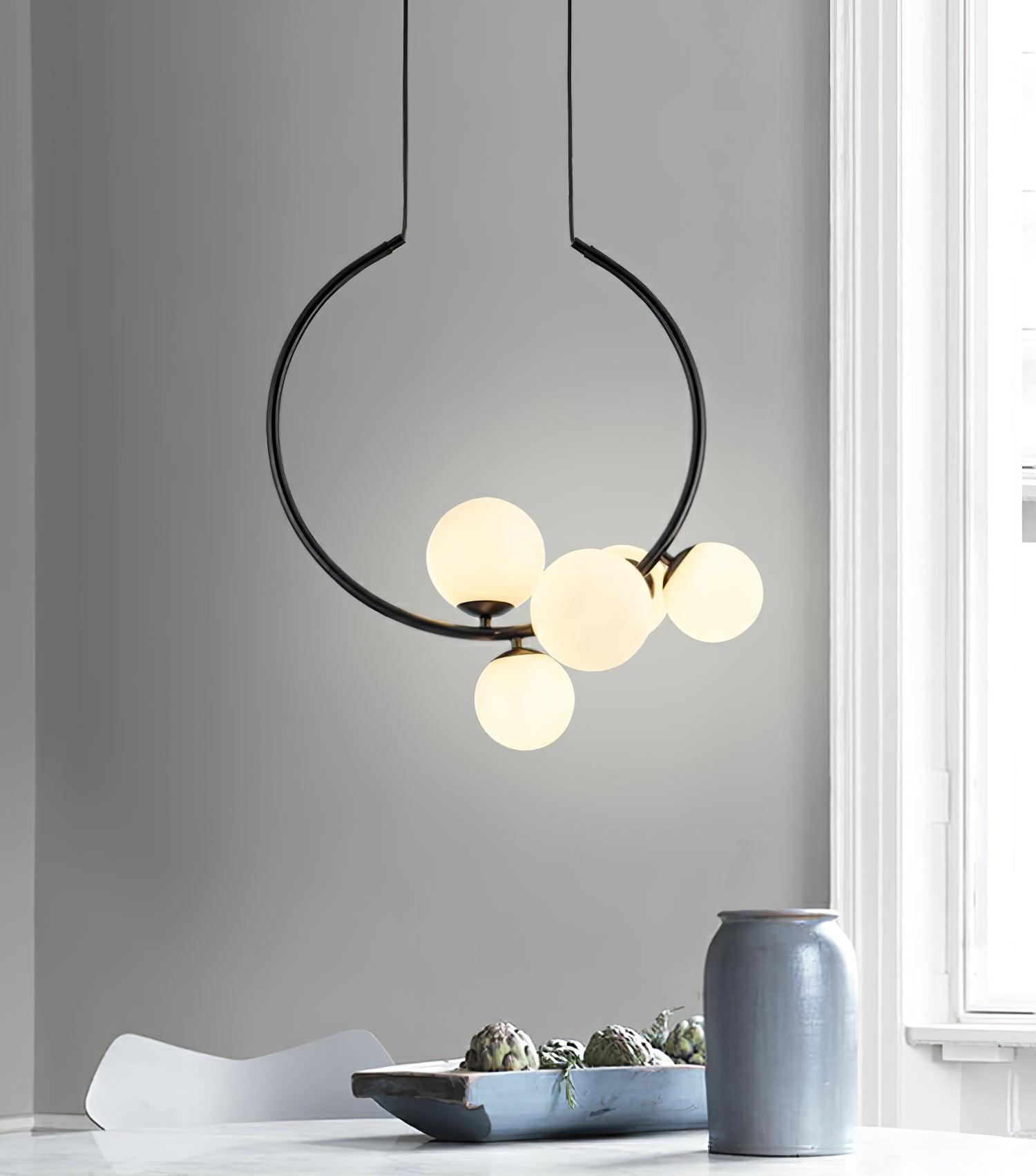 Glass Bubble Pendant Light