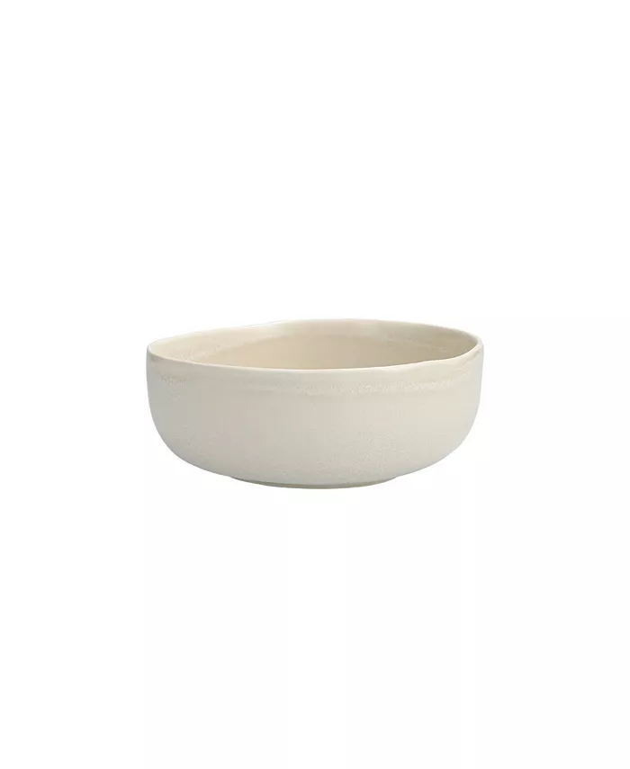 Fortessa Cloud Terre No. 3 Sand Soup Bowl Set 4  6