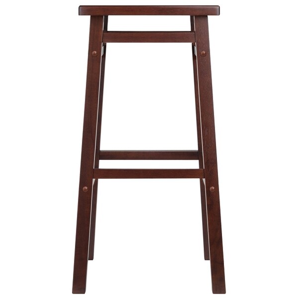 Carter Square Seat Bar Stool - 15.43 x 15.43 x 29.02 inches