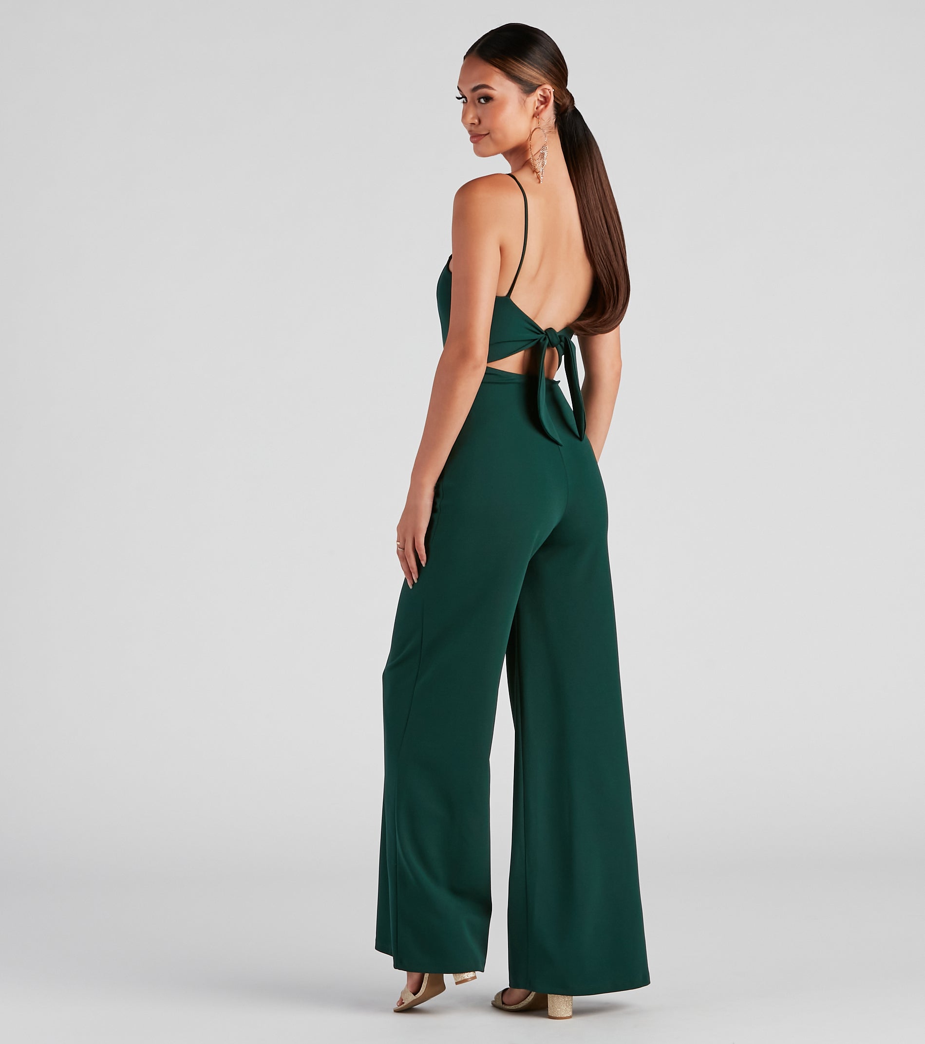 Sleek And Stylish Crepe Jumpsuit