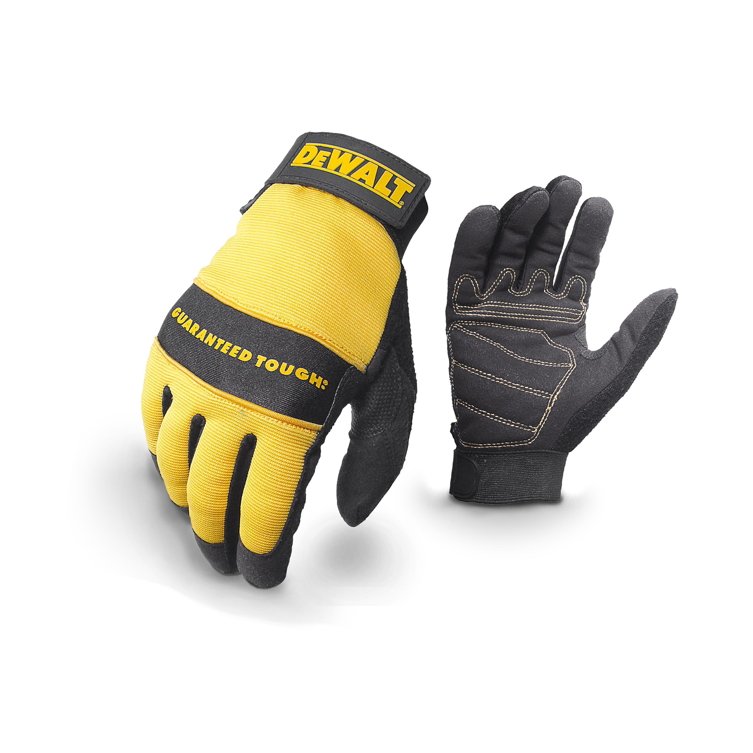 DW Radians Unisex All Purpose Gloves Black/Yellow M 1 pk