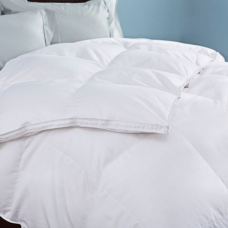 Dream On Heavyweight White Goose Down Comforter，