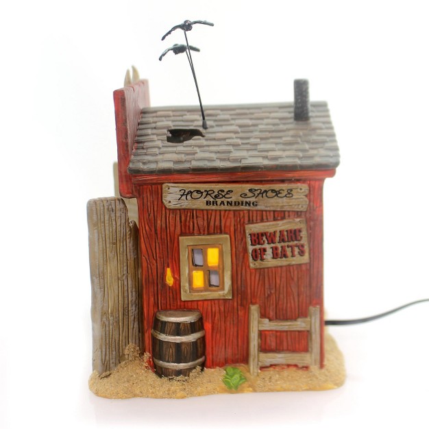 Department 56 House Hackmanns Blacksmith Shop Decorative Figurines