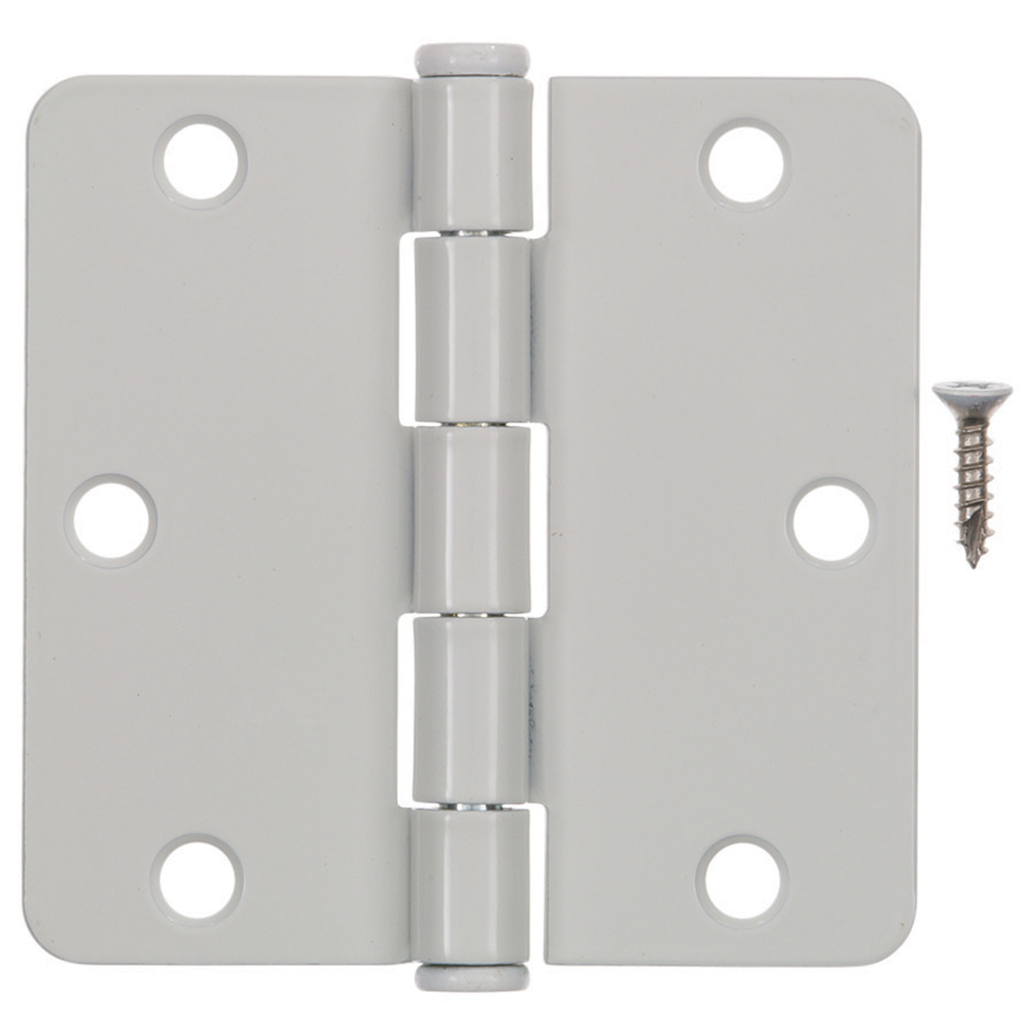 Ace 3-1/2 in. L White Residential Door Hinge 1 pk