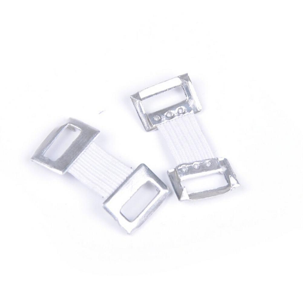 10pcs Replacement Bandage Wrap Stretch Metal Clips Fixation Clamps Hooks Shytmv